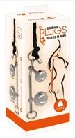 Комплект двойного  проникновения Bondage Plugs with 10 m Rope