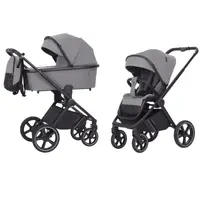 Коляска универсальная 2 в 1 CARRELLO Ultimo Smoke Grey