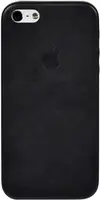 Чехол-накладка TOTO Leather Case Apple iPhone SE/5s/5 Black