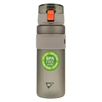Пляшка для води YES Fusion 708187 550 мл сіра