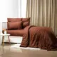 Постельное белье евро ТЕП СТРАЙП САТИН Chocolate 2-04694_33328 200х215 см коричневое