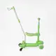 Самокат 5 в 1 "Forever", многофункциональный, с бортиком Skyper. Green (169229)