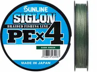 Шнур Sunline Siglon PE х4 (темн-зел.) 150м 0.094мм 2.1кг / 5lb (1658-09-14)