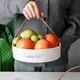 Фруктовница OLens Белый глянец DL21022525 22х5.5 см