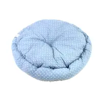 Лежак Taotaopets 511101 Light Blue для котів собак круглий 45*10 см