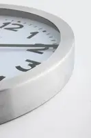 Часы настенные "Station Number" белые ?19 см