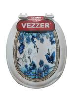 Кришка для унітазу з малюнком VEZZER Drawing 1 VZ07 36х40 см