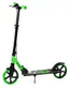 Самокат двухколесный Best Scooter, колеса PU, 1 амортизатор, с ручным тормозом, зажим руля. Black and Green (147565)