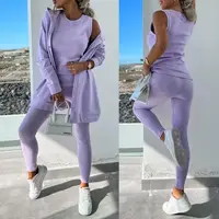 Костюм-тройка MF1984 Лаванда L/XL