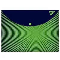 Папка-конверт на кнопке А4 YES Labyrinth 491740 33х24 см