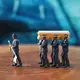 Фигурки танцующие гробовщики RESTEQ. Игрушка Coffin Dancers. Фигурки Танцевальные носители гробов 35 мм