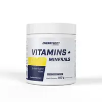 Витамины и минералы Energybody Vitamins + Minerals, 300 грамм Лимон