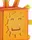 Елочная игрушка Alessi Le Palle Quadrate Sunflake 10х5х10 см