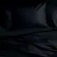 Евро постель сатин без простыни BLACK