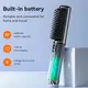 Электрическая расческа-выпрямитель для волос HOCO Lucky portable straight-curling dual-purpose hair styler DAR34