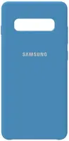 Чехол-накладка TOTO Silicone Case Samsung Galaxy S10+ Navy Blue