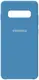 Чехол-накладка TOTO Silicone Case Samsung Galaxy S10+ Navy Blue
