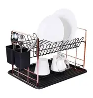Сушилка для посуды Berlinger Haus BlaСk Rose СolleСtion BH-6774 48х32х29 см