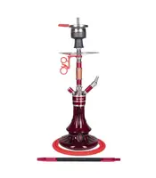 Кальян с нержавеющей шахтой AMY Deluxe 26.02 Carbonica Solid S (60 см)