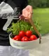 Фруктовница OLens Белый глянец DL21022525 22х5.5 см