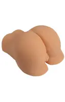 Мастурбатор вагіну та анус Janice lifelike Big butt без вібрації