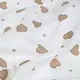 Детский непромокаемый наматрасник 70х140 BEIGE HEARTS