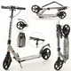 Самокат I-Trike SR2-018-8-1-G 77-103 см серый