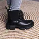 Ботинки женские Fashion Hoofington 3441 38 размер 24,5 см Черный