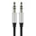 Кабель Baseus Audio Yiven M30 mini-Jack (3.5 mm) 1.5m, Silver+Black (CAM30-CS1)