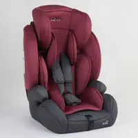 Детское автокресло JOY "ISOFIX" универсальное, группа 1/2/3 (9-36 кг). Grey and burgundy 86413