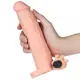 Насадка-удлинитель пениса с вибрацией Add 2 Penis Sleeve, Flesh