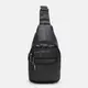 Мужской кожаный рюкзак Keizer K1086bl-black