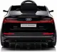 Детский электромобиль Audi e-tron 12V чорний с пультом управления Diego