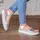 Женские босоножки Fashion Earl 2938 40 размер 25,5 см Серебристый