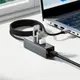 Переходник HOCO 4-in-1 converter (USB to USB2.0*3+RJ45) HB1D |1m, 480Mbps|