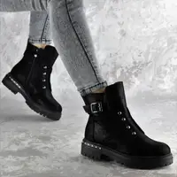 Черевики жіночі зимові Fashion Amie 2330 36 розмір 23 см Чорний