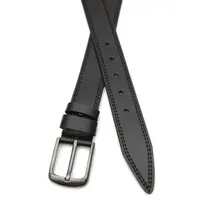 Чоловічий шкіряний ремінь V1125GX11-black