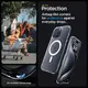 Чехол Spigen для iPhone 15 Pro Max - Ultra Hybrid MagFit, Frost Clear (ACS06580)