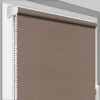Рулонная штора Rolets Лён 1-7439-2200 220x170 см открытого типа Капучиновая