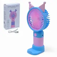 Вентилятор аниме "Kuromi", аккумулятор (голубой)