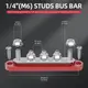 Комплект распределительных блоков с шиной Bus Bar с 5ю шпильками М6 для соединения кабелей 150А, 48 VDC/300VAC