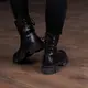 Ботинки женские Fashion Jinx 3344 40 размер 25,5 см Черный