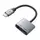 USB C to 3.5mm Audio+USB C PD 60W Adapter