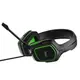 Игровые наушники iPega PG-R006 с регулируемым микрофоном Черно-зеленый