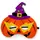 Маска маскародная (фетровая) "Halloween: Тыква"