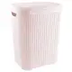 Корзина для белья Flexi 55 л розовая