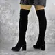 Ботфорты женские Fashion Pooch 2135 40 размер 25,5 см Черный