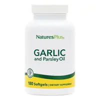 Натуральная добавка Natures Plus Garlic and Parsley Oil, 180 капсул