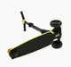 Самокат трехколесный Best Scooter Lamborghini L1-7 колеса PU со светом. Black and Yellow (190167)