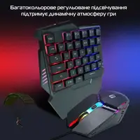 Ігрова клавіатура з підсвічуванням + мишка 198I G506 (7772)